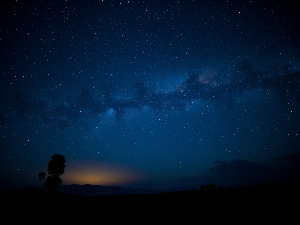 Vista del cielo nocturno